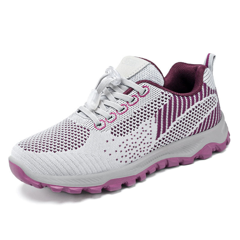 Unisex Breathable Mesh Round Toe Running Trainers