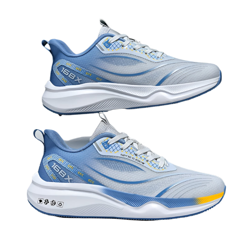 Mens Breathable Mesh Lightweight Round Toe Running Trainers