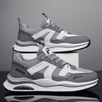 Mens Breathable Low Top Lace Up Round Toe Basketball Shoes