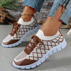 Womens EVA Breathable Lightweight Cushioned Running Trainers