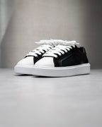 Blaekh Staple Black White Trainers