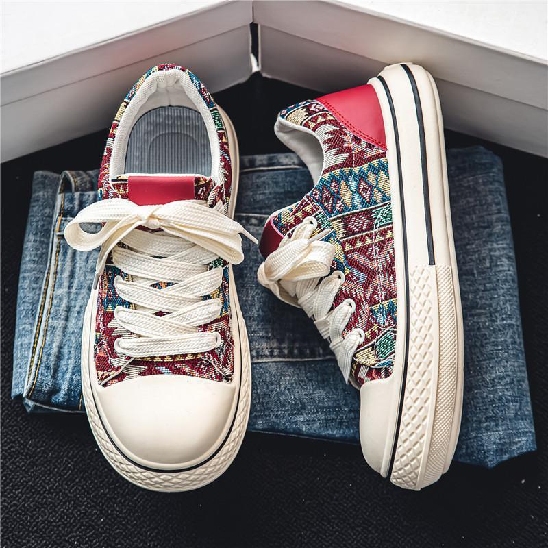 Unisex Canvas Round Toe Trainers