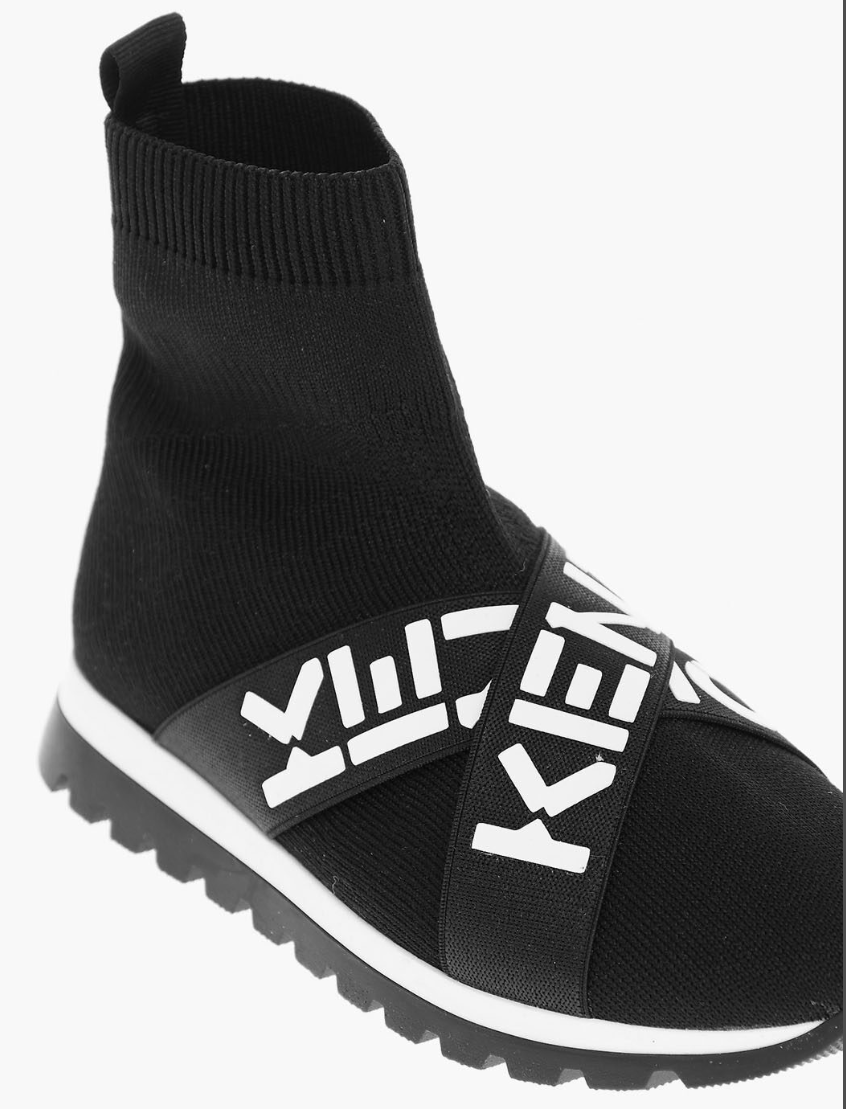 KENZO Black Sock Sneakers UK 2.5 EU 35