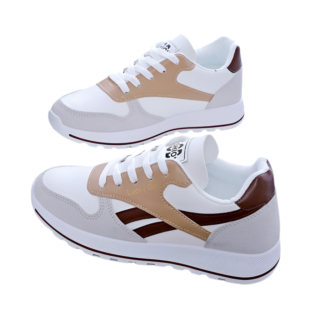 Womens EVA Lightweight Lace Up Running Trainers