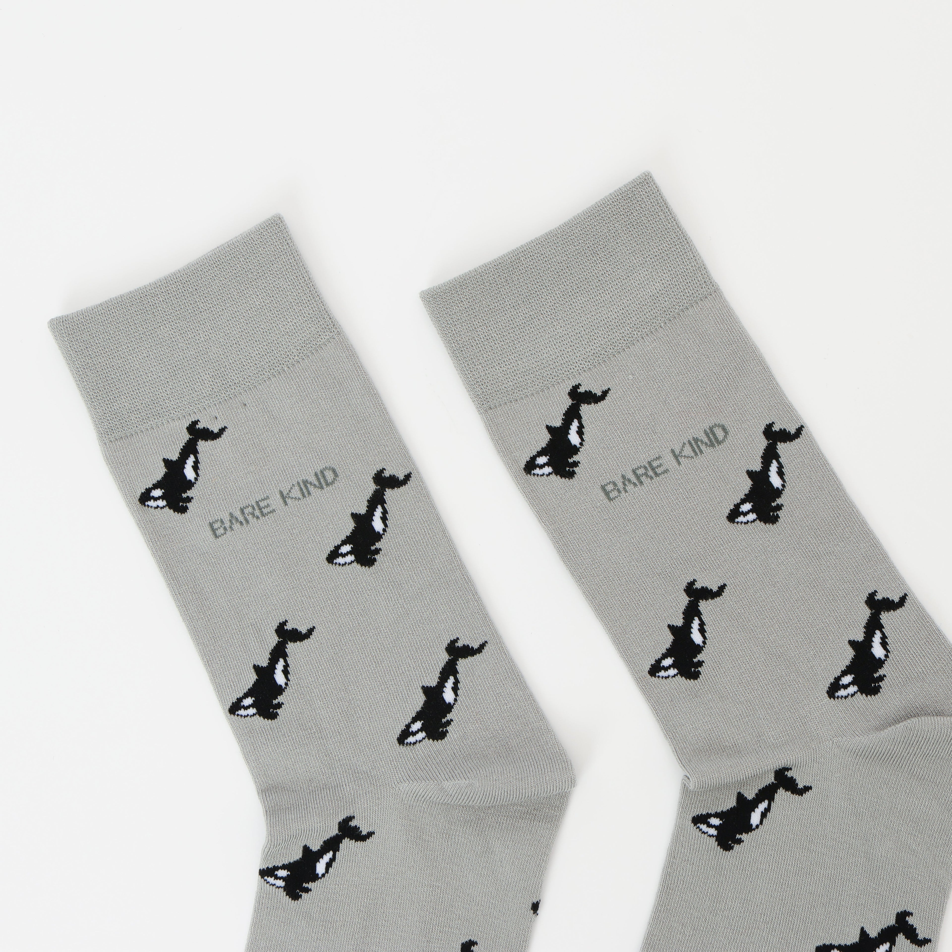 Bare Kind Save the Orca Small Motif Socks