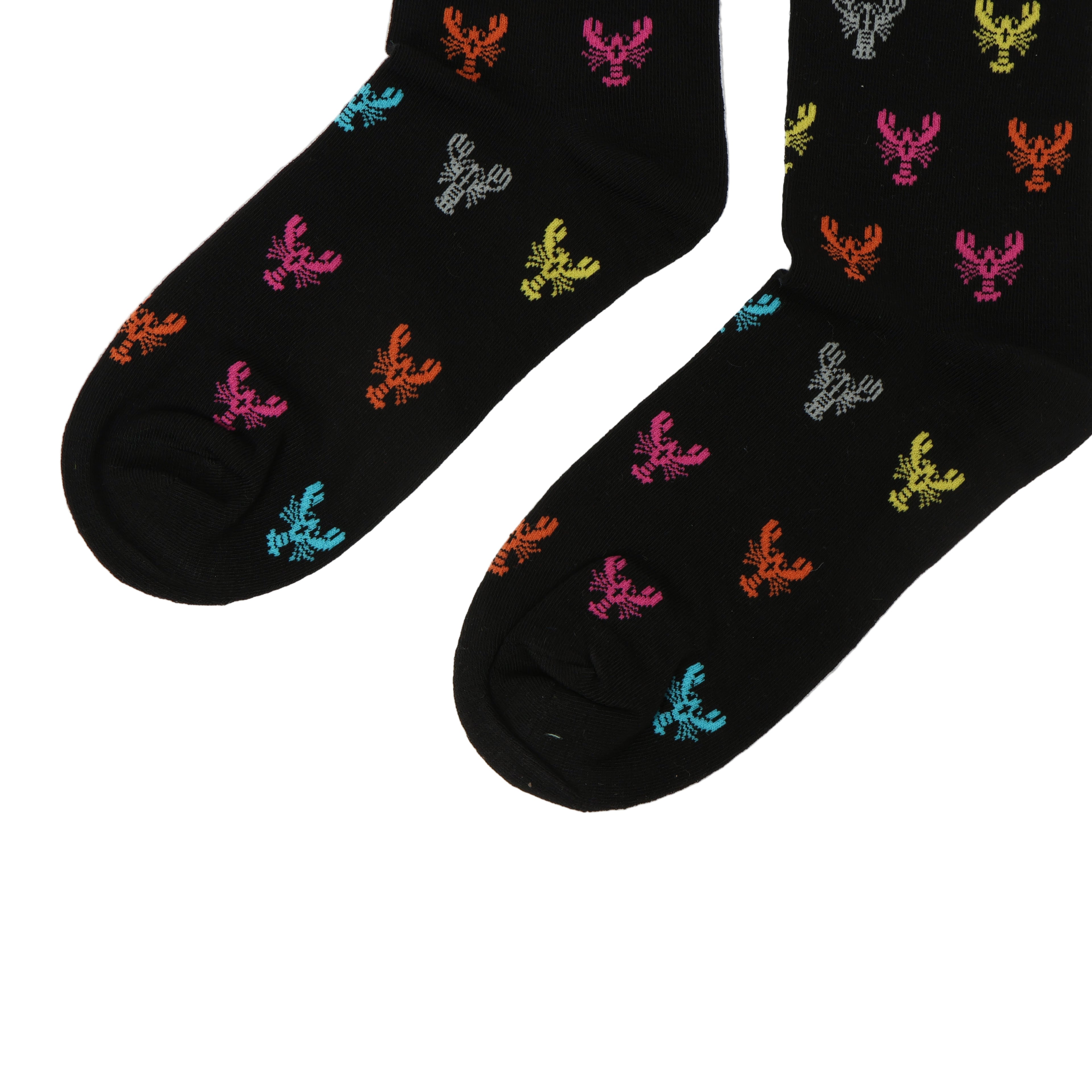 Bare Kind Save the Lobster Small Motif Bamboo Socks