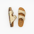 Nuoceans Pebble Beige Vegan Sandals