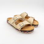 Nuoceans Pebble Beige Vegan Sandals