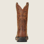 Ariat 10016568 WorkHog Wide Square Toe Australia Steel Toe Work Boot Toast