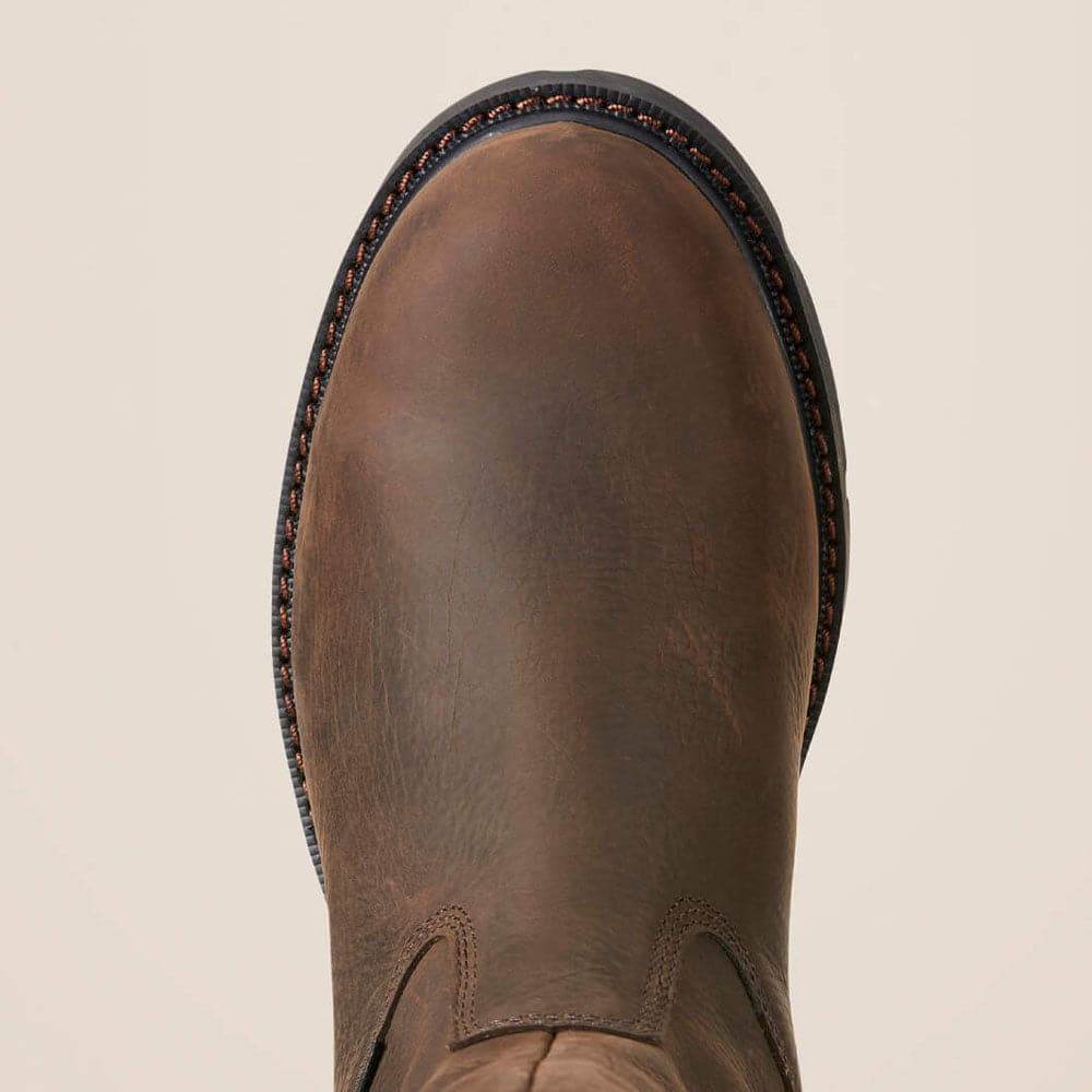 Ariat 10020112 Groundbreaker Waterproof Safety Work Boot Brown