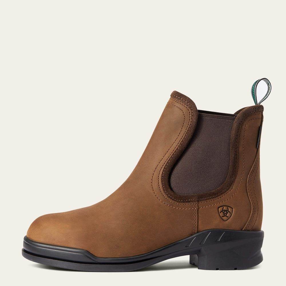 Ariat Womens 10038315 Keswick Safety Paddock Safety Boots Distressed Brown
