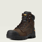Ariat Womens 10040405 Treadfast 6'' Waterproof Safety Work Safety Boots Dark Brown
