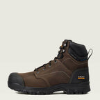 Ariat Womens 10040405 Treadfast 6'' Waterproof Safety Work Safety Boots Dark Brown