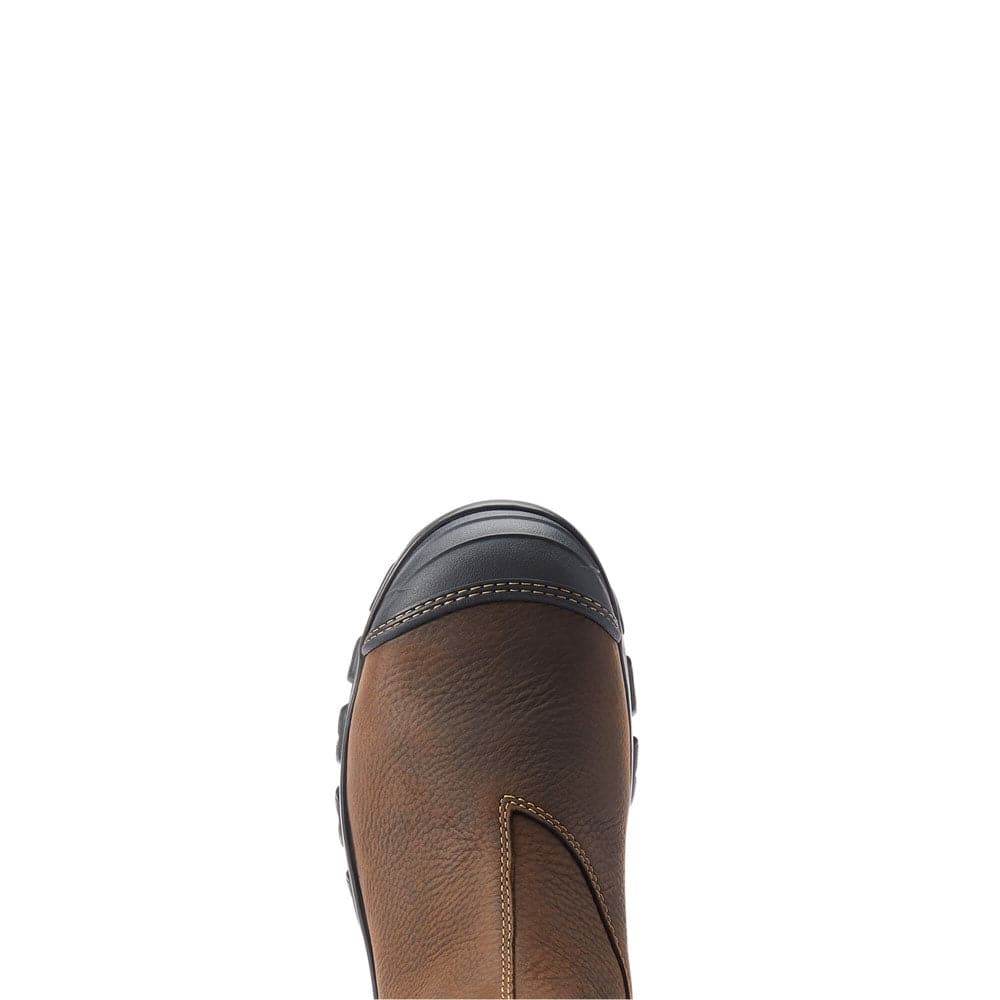 Ariat 10044475 Treadfast Chelsea Waterproof Steel Toe Dealer Boots Brown