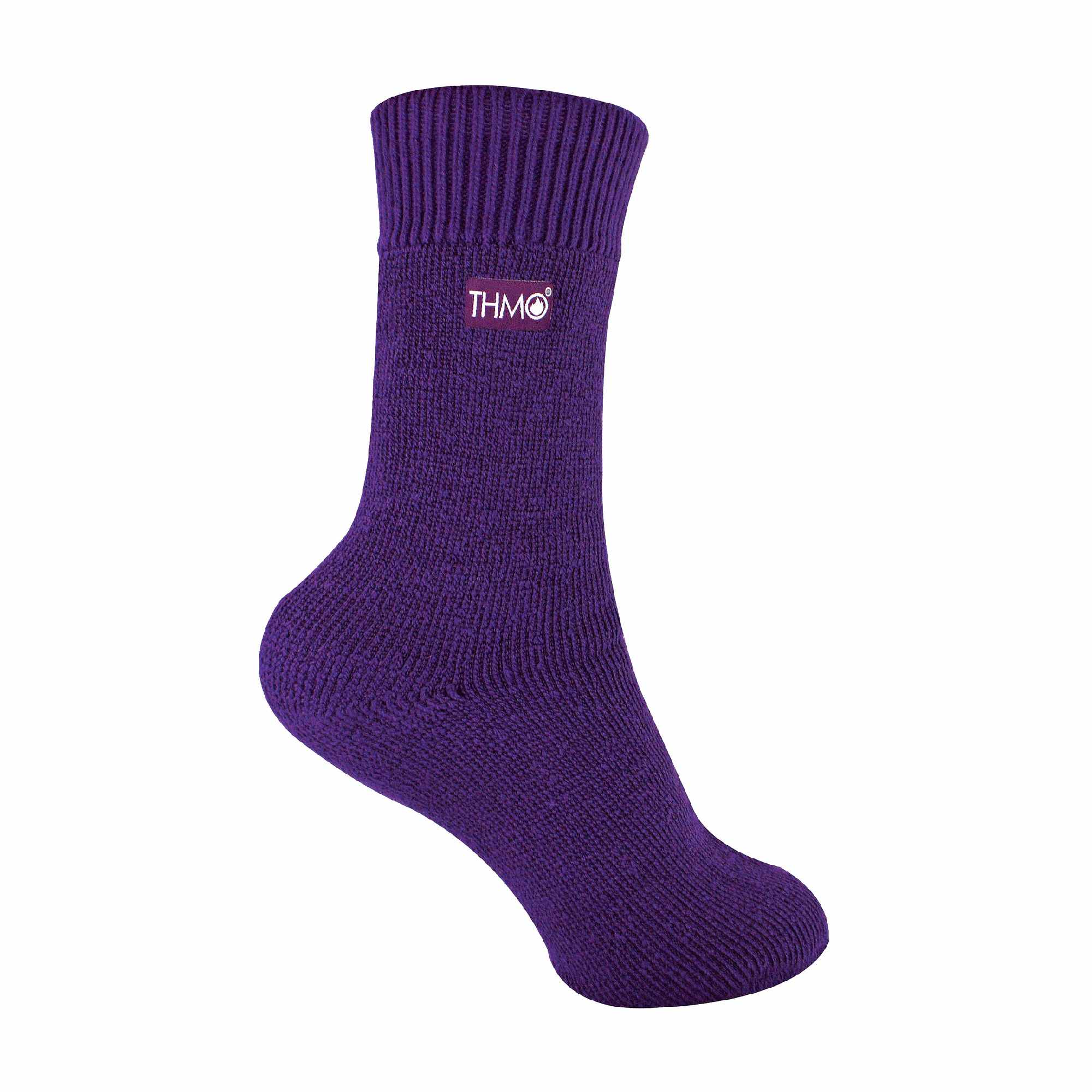 THMO 1 Pack Kids Indoor Thermal Slipper Socks with Grips (3 Sizes)