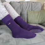 THMO 1 Pack Kids Indoor Thermal Slipper Socks with Grips (3 Sizes)