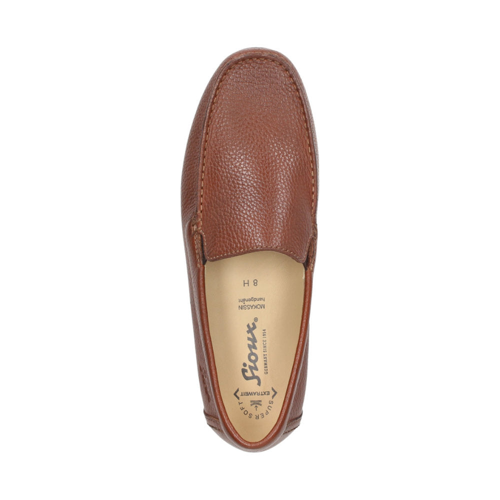 Sioux Gilles H 10311 Brown Mens H Fit Moccasins