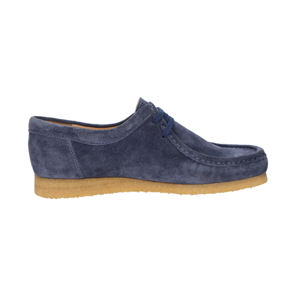 Sioux Tils Grashopper 001 Blue Suede Moccasins