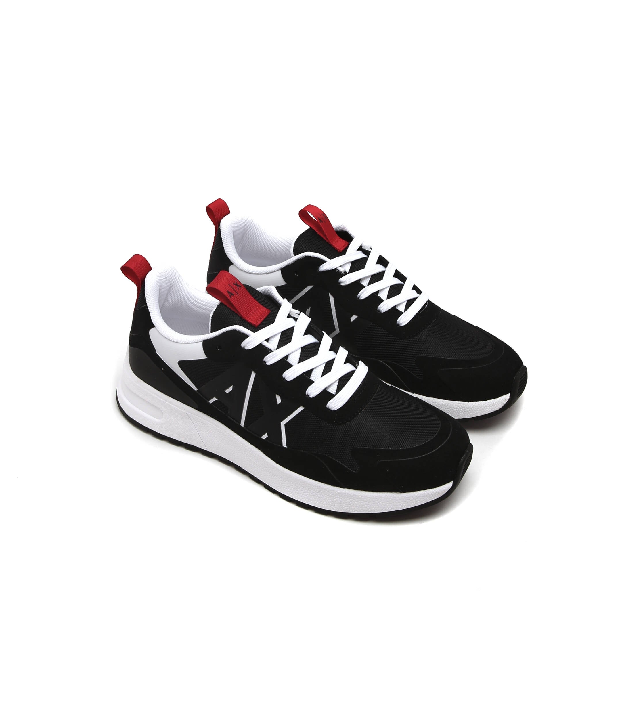 Armani Exchange XUX114 XV514 Black Mens Sneakers UK 12 EU 45
