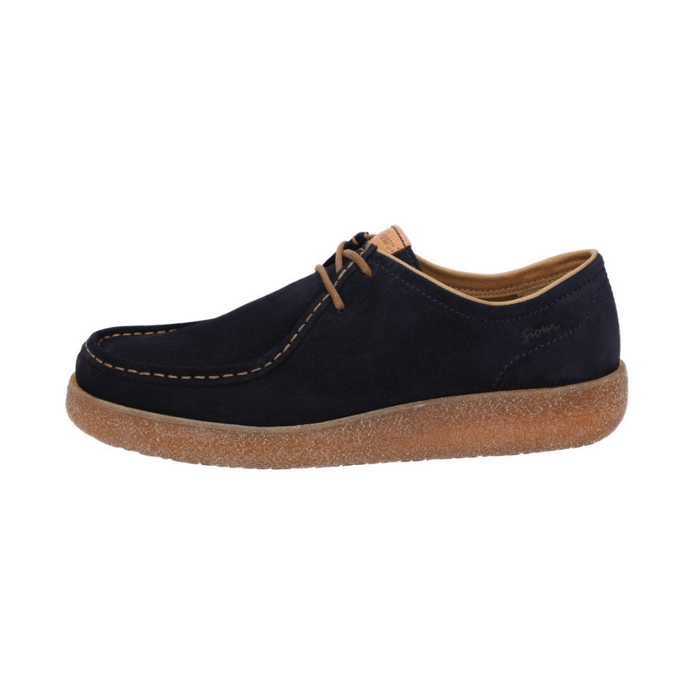 Sioux Jukondon 700 Navy Mens G Fit Suede Lace Up Shoes