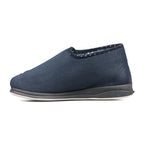 Padders Cherish Navy Ladies 2E Wide Fit Bootee Slippers