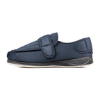 Padders Enfold Navy Ladies 2E Wide Fit Slippers