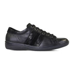 Padders Meteor Black Combi Ladies E Wide Fit Leather Shoes