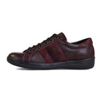 Padders Meteor Plum Ladies E Wide Fit Leather Shoes