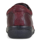 Padders Meteor Plum Ladies E Wide Fit Leather Shoes