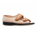 Padders Lydia Taupe Ladies 2E Wide Fit Slippers