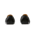 Van Dal Bliss II Black Python Print Loafers