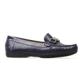 Van Dal Bliss II Midnight Python Print Loafers