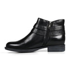 Van Dal Fiesta II X Black Leather EE Wide Fit Ankle Boots