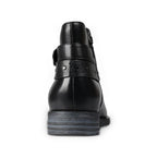 Van Dal Fiesta II X Black Leather EE Wide Fit Ankle Boots
