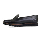 Van Dal Eloise Black Leather EE Wide Fit Loafers