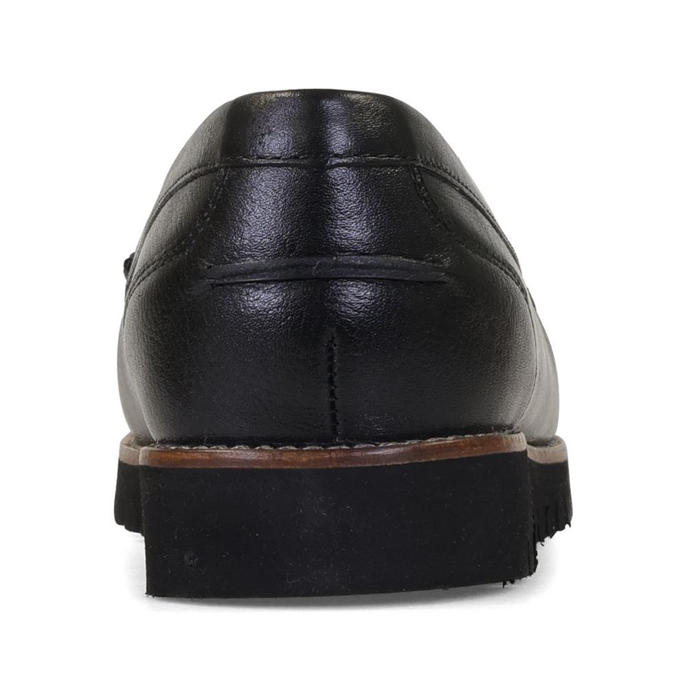 Van Dal Eloise Black Leather EE Wide Fit Loafers