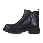Van Dal Ash Black Leather E Fit Ankle Boots