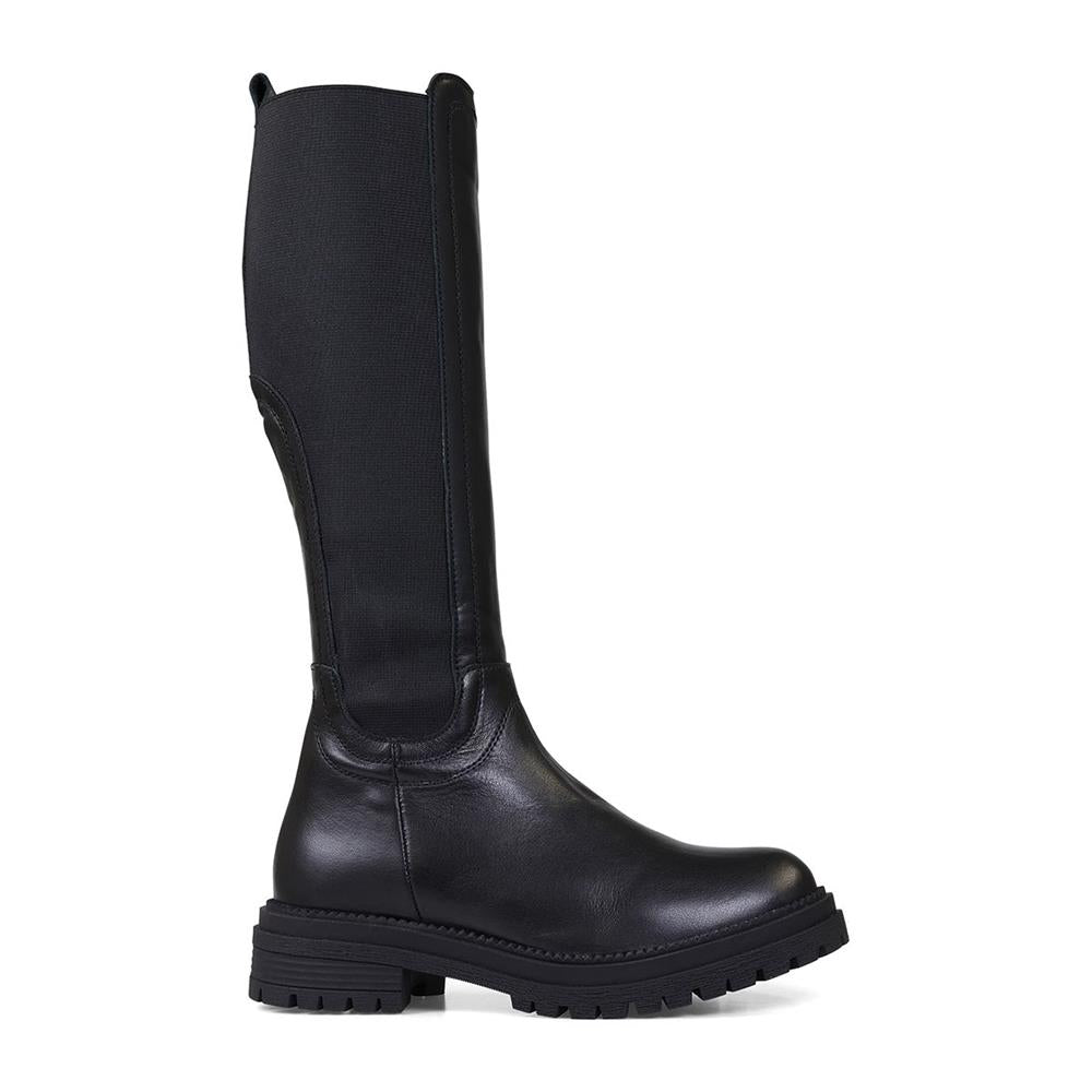 Van Dal Ellis Black Leather E Fit Long Boots