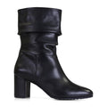 Van Dal Maddie Black Leather EE Wide Fit High Boots