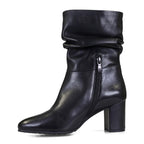 Van Dal Maddie Black Leather EE Wide Fit High Boots