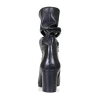 Van Dal Maddie Black Leather EE Wide Fit High Boots