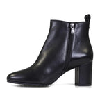 Van Dal Arabella Black Leather EE Wide Fit Ankle Boots