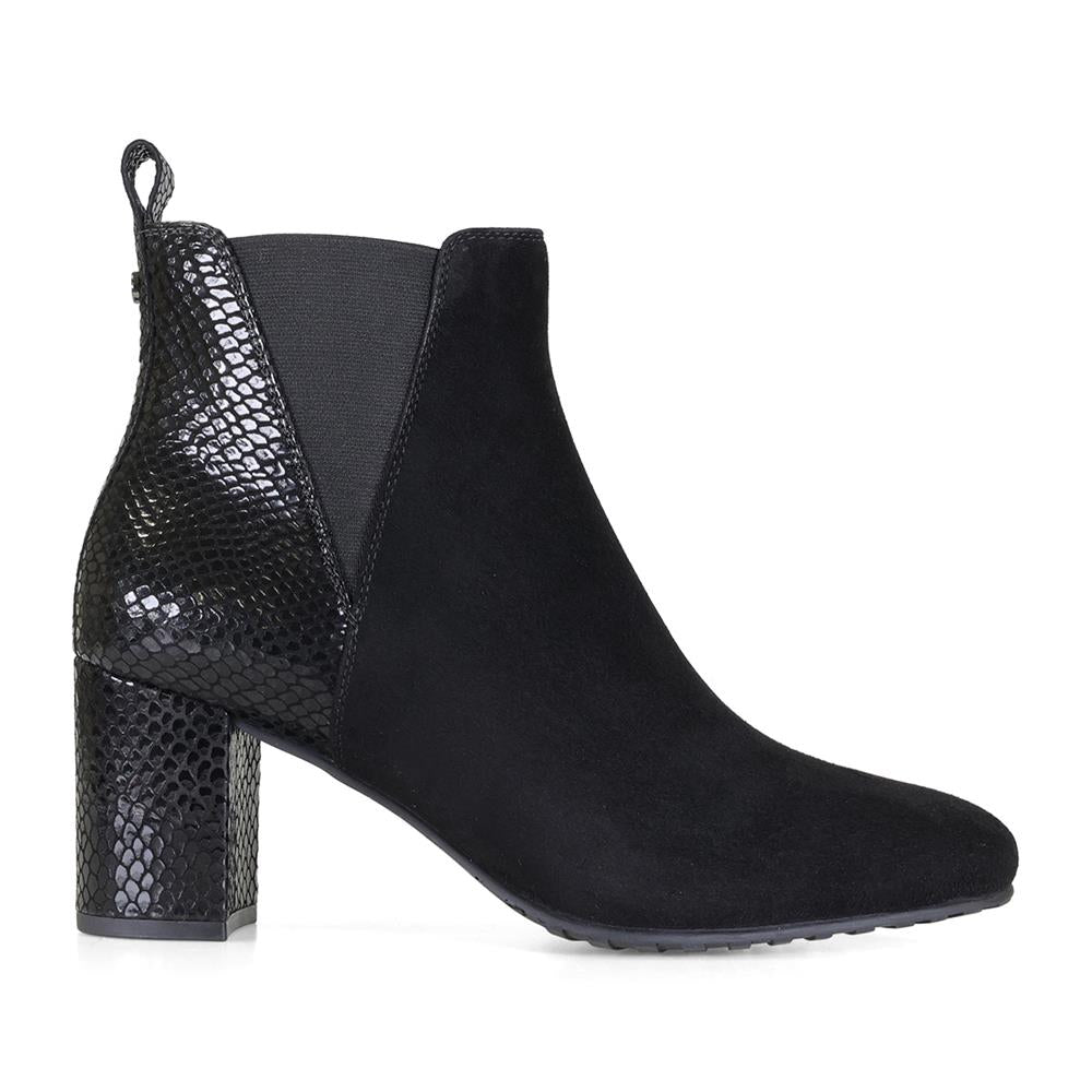 Van Dal Arabella Black Combi EE Wide Fit Ankle Boots