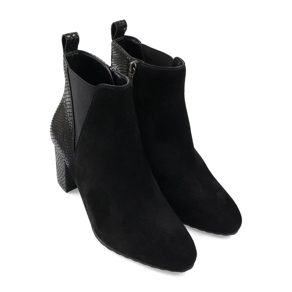 Van Dal Arabella Black Combi EE Wide Fit Ankle Boots