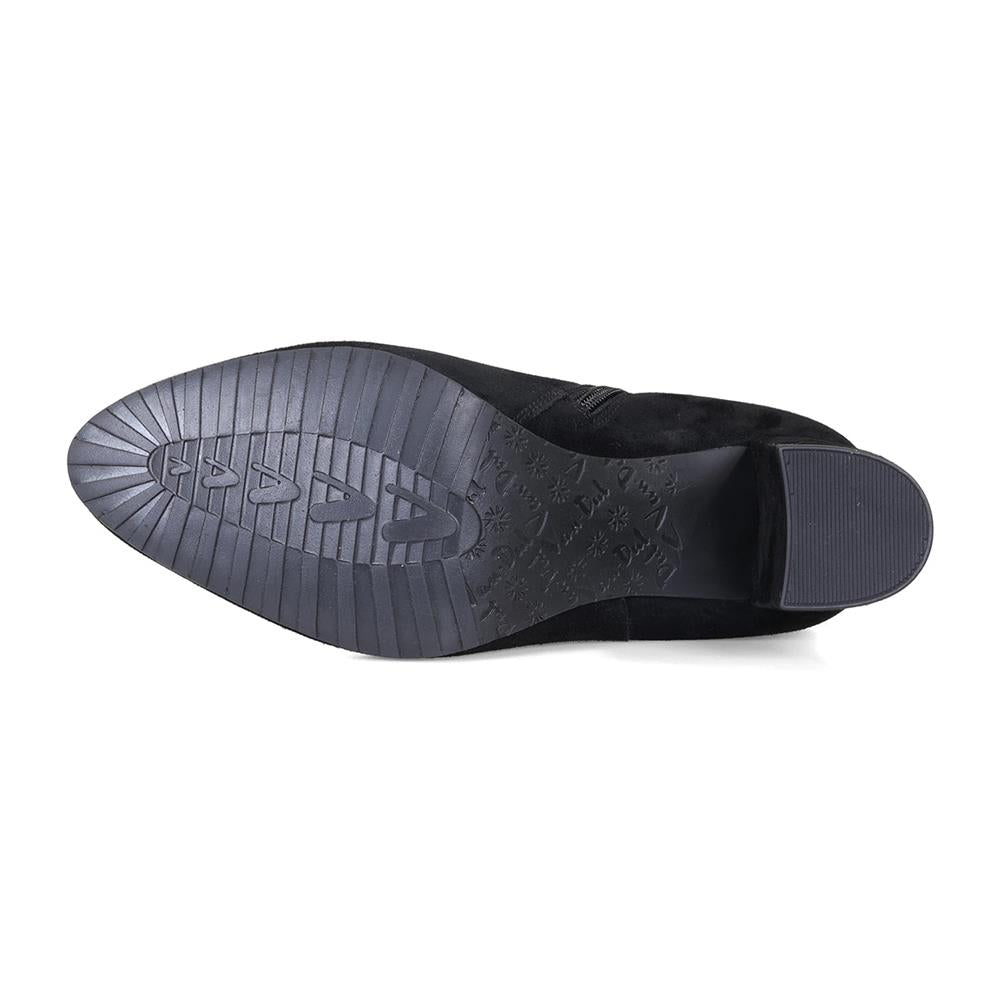 Van Dal Arabella Black Combi EE Wide Fit Ankle Boots