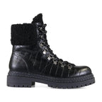Van Dal Arlo Black Croc EE Wide Fit Ankle Boots