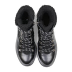 Van Dal Arlo Black Croc EE Wide Fit Ankle Boots