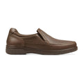 Padders Kenton Brown Leather Mens G Wide Fit Walking Shoes