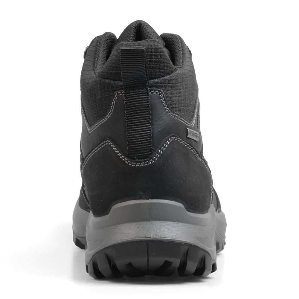 Padders Vesper Black Nubuck Ladies E Wide Fit Walking Boots