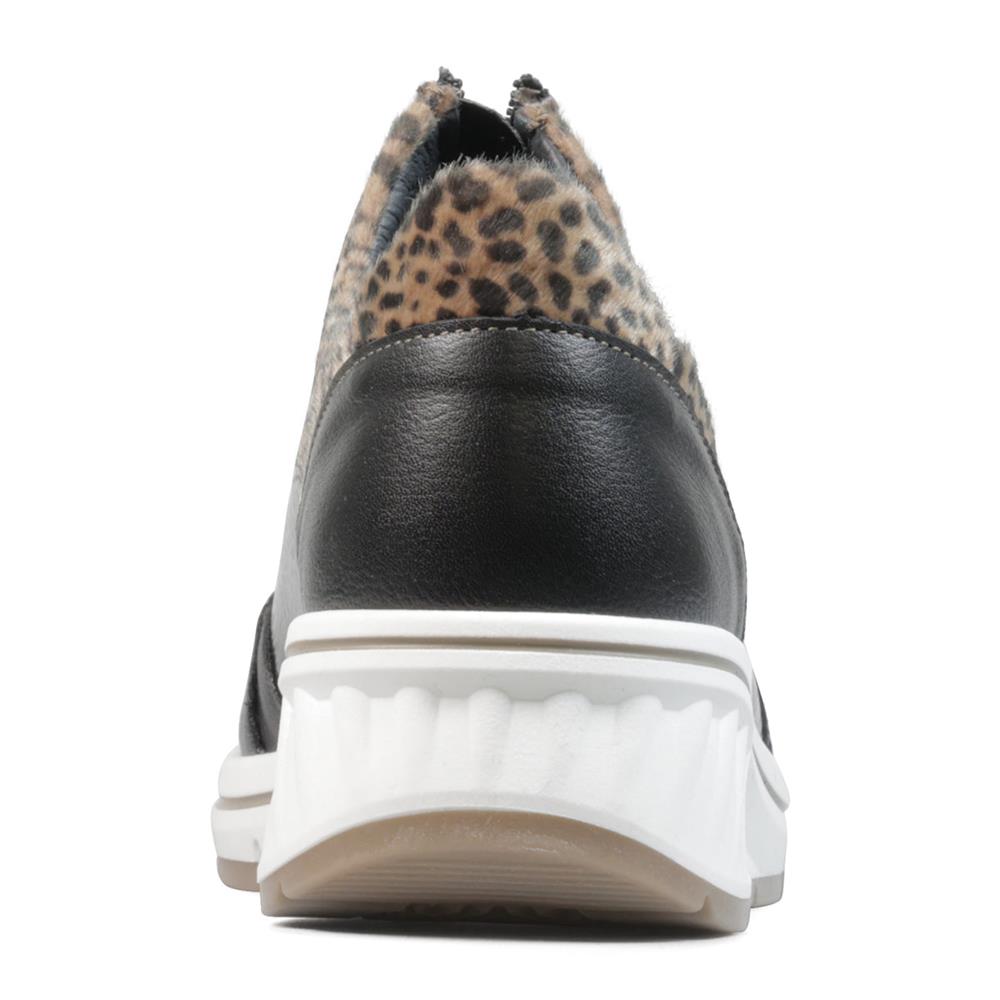Van Dal Allerby Black Combi EE Wide Fit Slip On Shoes